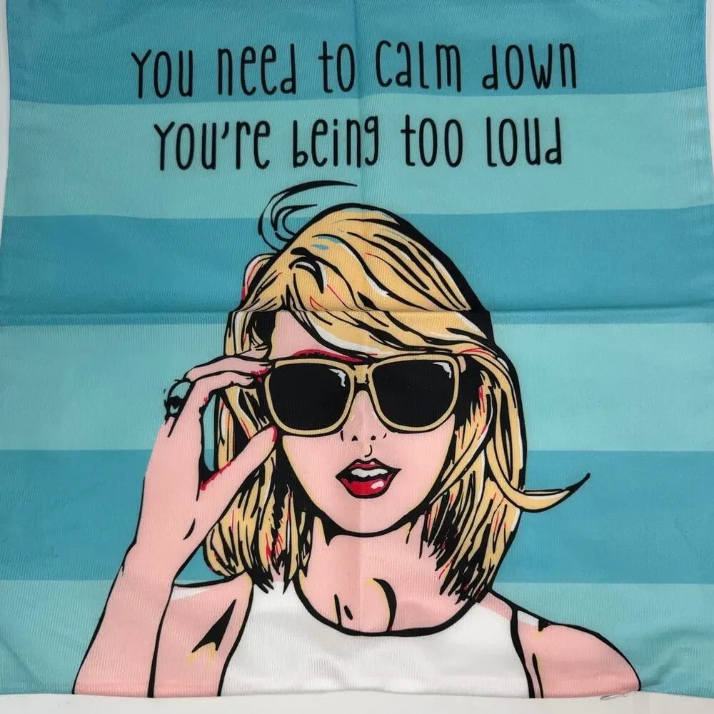 Taylor Swift Pillowcase, Makeup Bag, Stickers and Standees